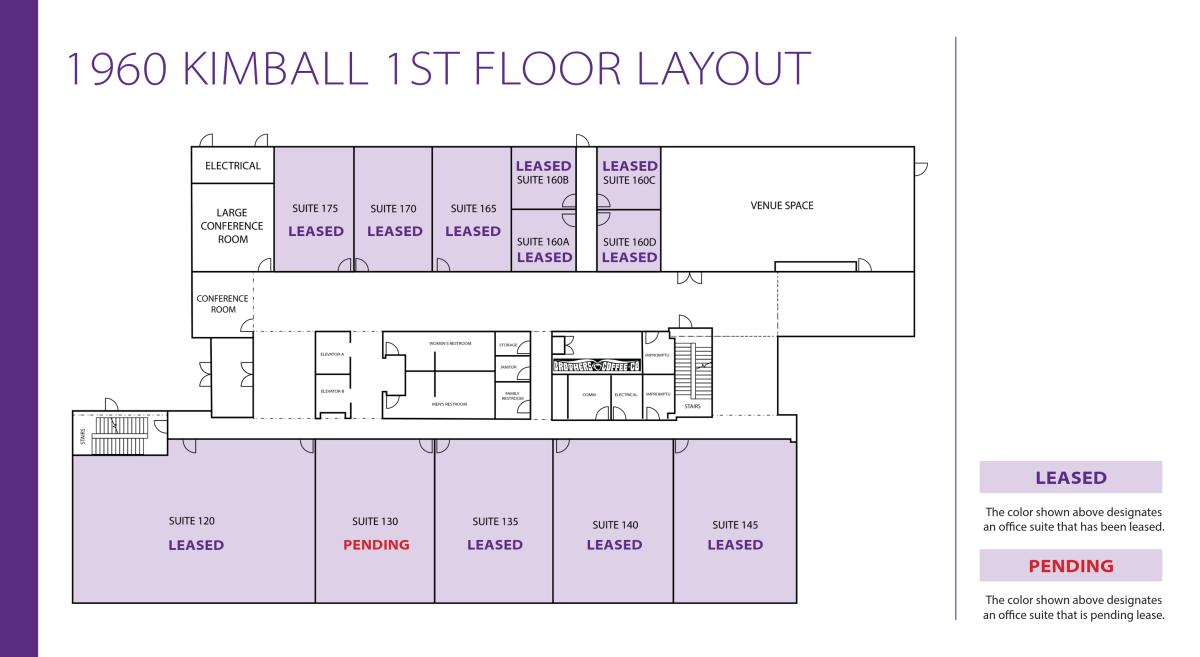 1960 Kimball 1st floor plan