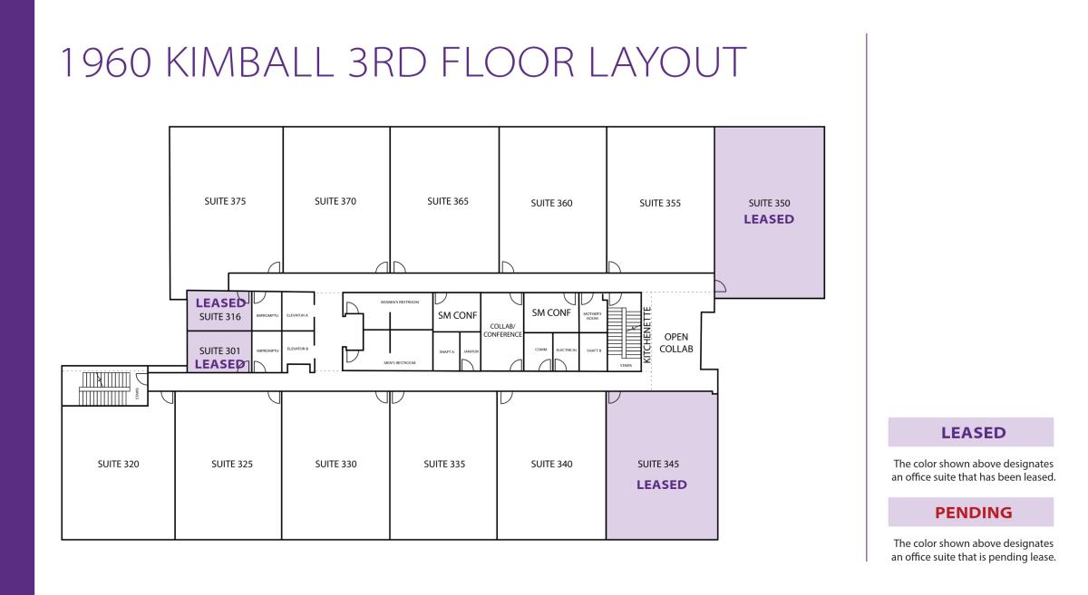 1960 Kimball 3rd floor plan